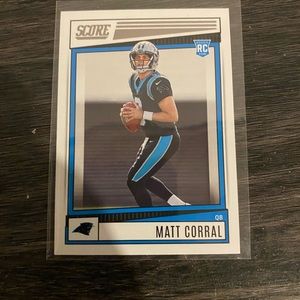 2022 score rookie Matt corral
